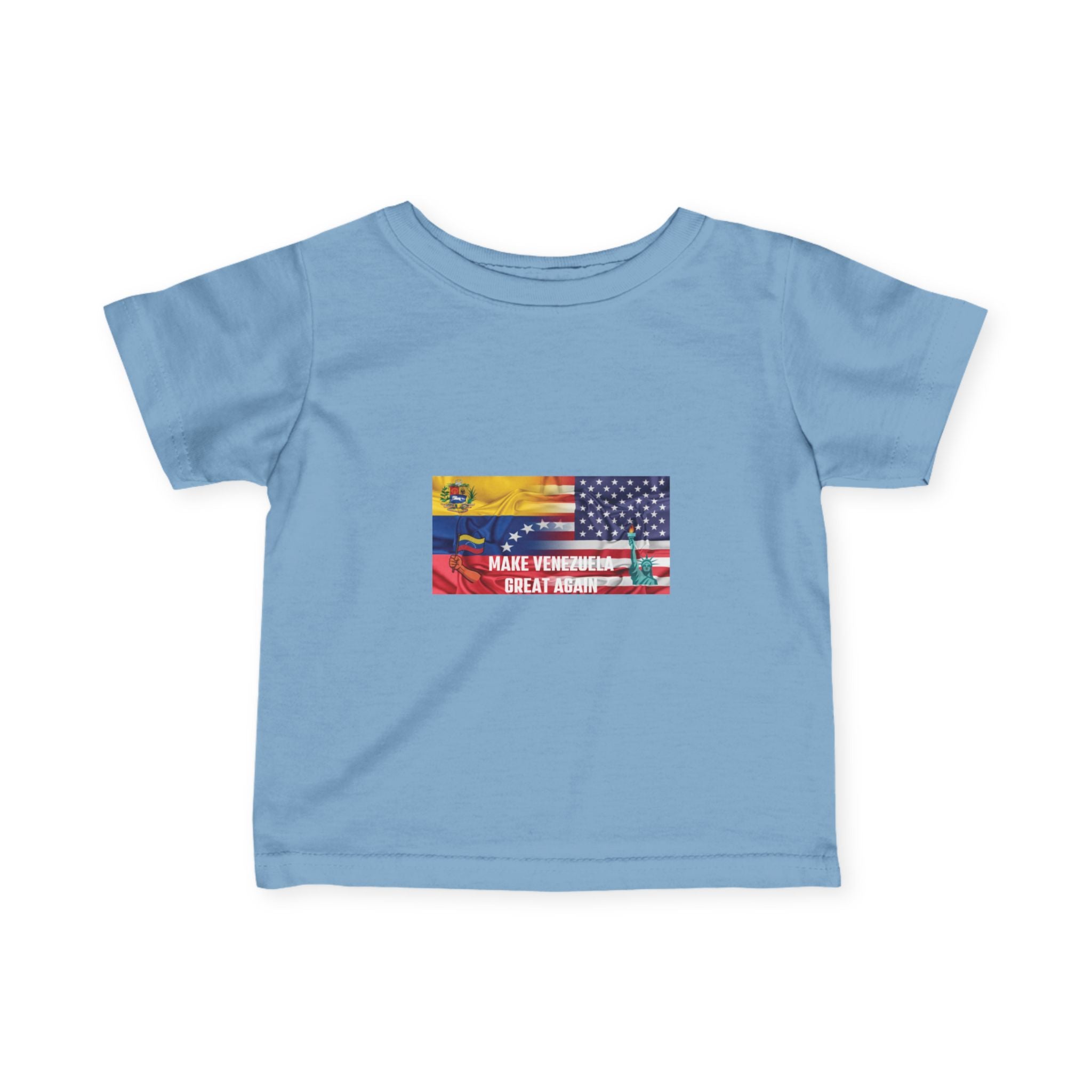 Vibrant Baby Tee with Flag Design, Infant T-Shirt, Cute Baby Apparel, Gift for New Parents, Toddler Clothing, Baby Shower Gift