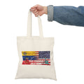 Patriotic Canvas Tote Bag, Eco-Friendly Shopping Bag, Gift for Activists, Travel Bag, Make Venezuela Great Again