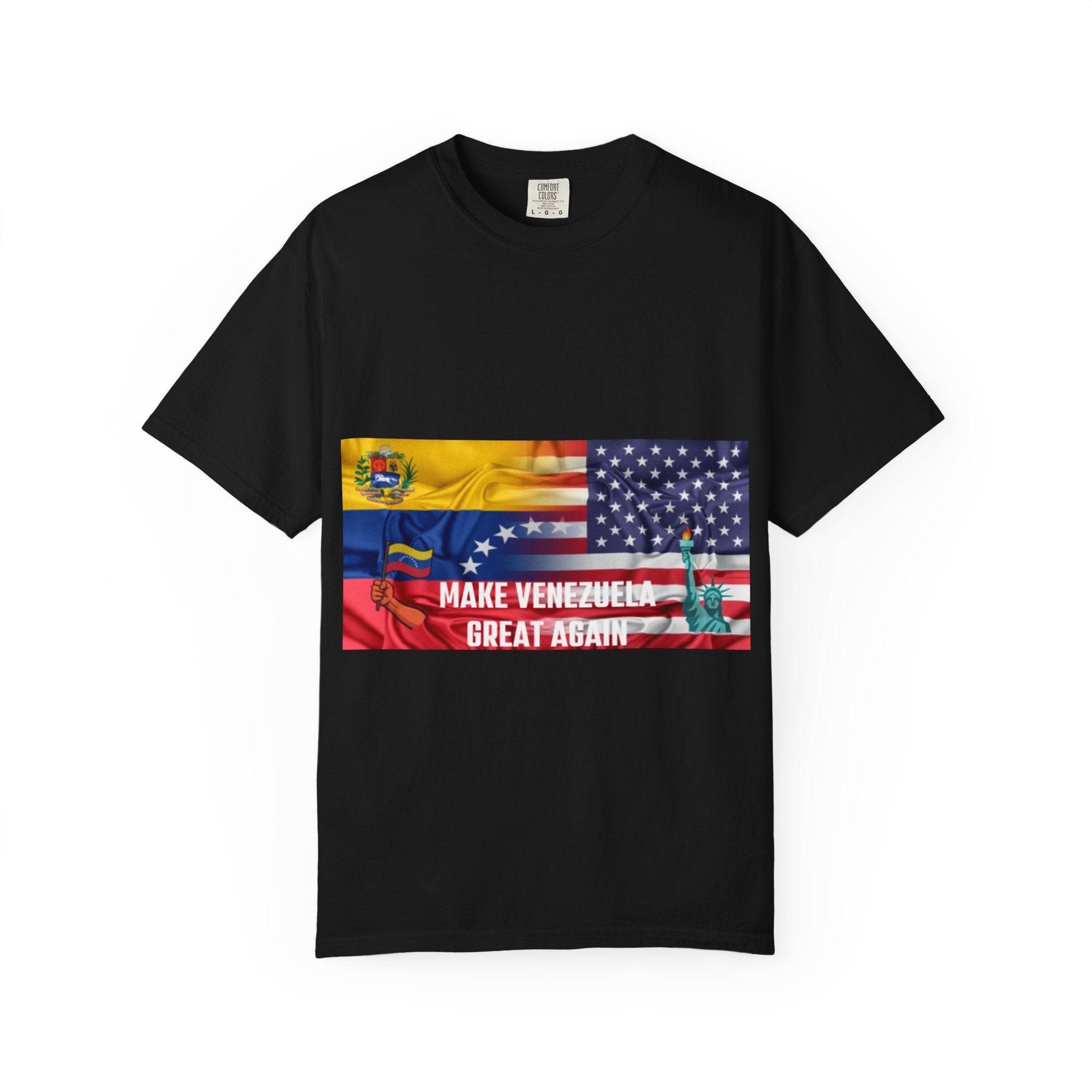 Patriotic Graphic T-Shirt, Make Venezuela Great Again Tee, Unisex Casual Wear, Gift for National Pride, Independence Day Apparel