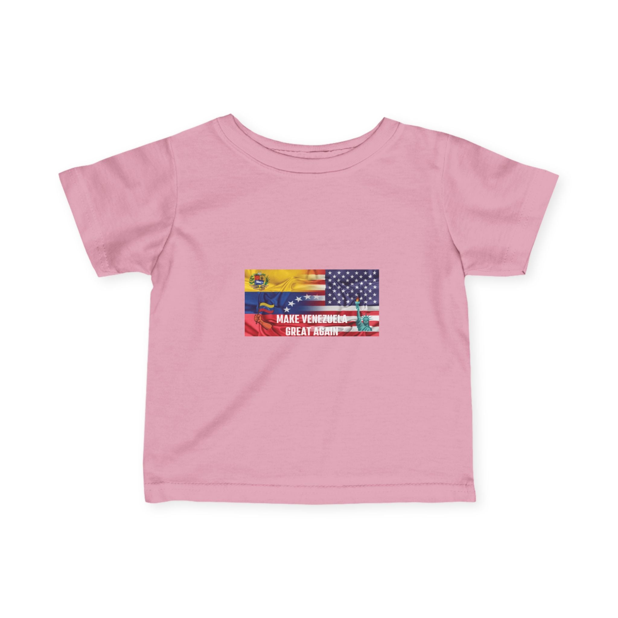 Vibrant Baby Tee with Flag Design, Infant T-Shirt, Cute Baby Apparel, Gift for New Parents, Toddler Clothing, Baby Shower Gift