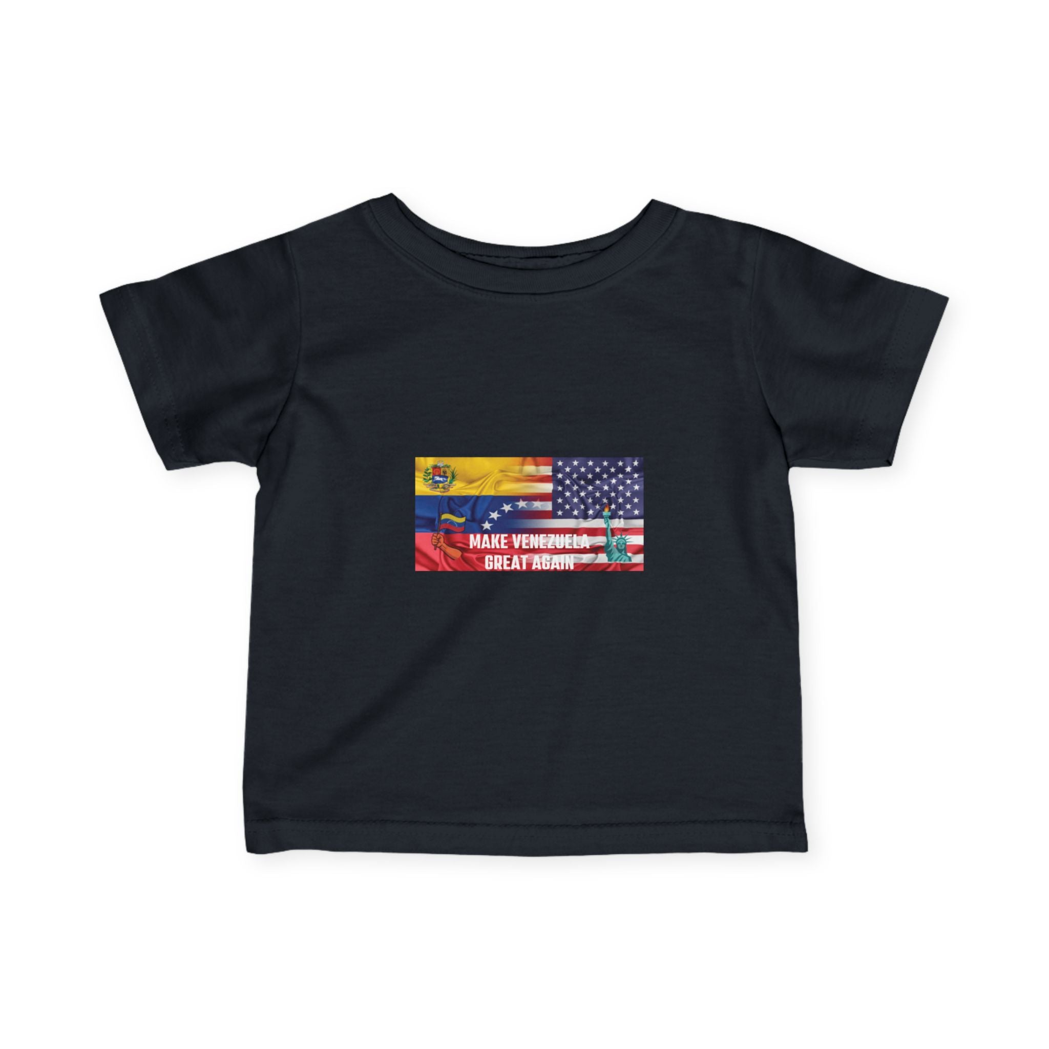 Vibrant Baby Tee with Flag Design, Infant T-Shirt, Cute Baby Apparel, Gift for New Parents, Toddler Clothing, Baby Shower Gift