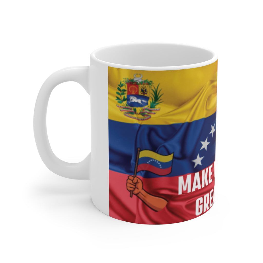 Venezuelan Pride Mug, Make Venezuela Great Again Coffee Cup, Patriotic Gift, Inspirational Drinkware, Cultural Expression, Election [...]