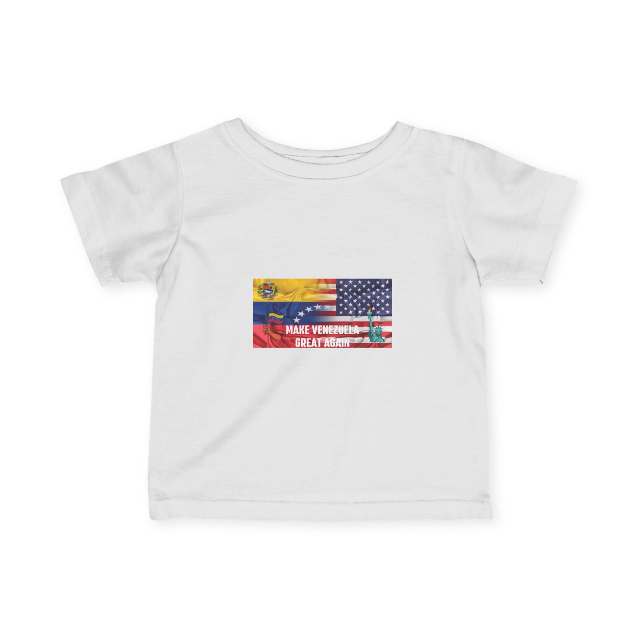 Vibrant Baby Tee with Flag Design, Infant T-Shirt, Cute Baby Apparel, Gift for New Parents, Toddler Clothing, Baby Shower Gift