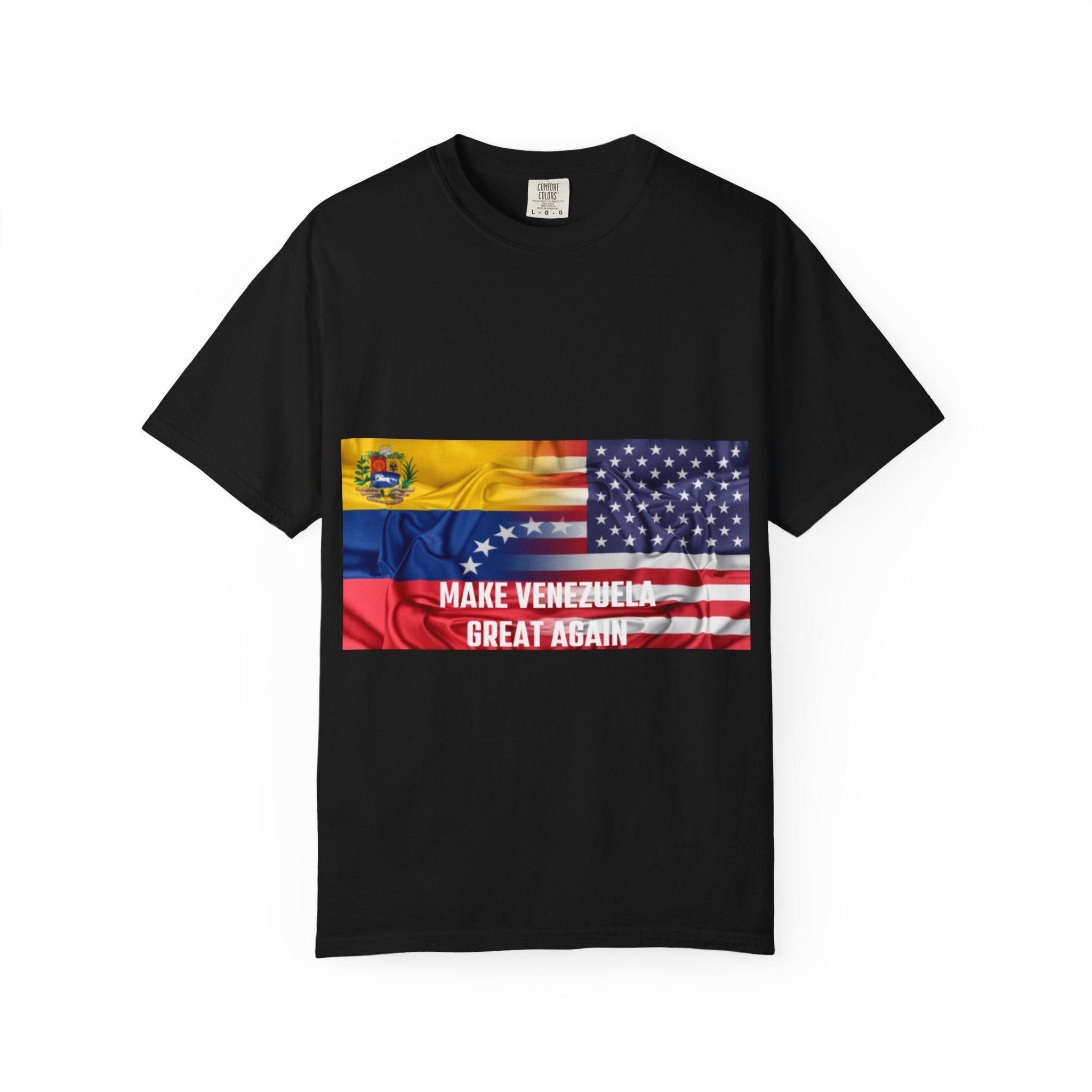 Patriotic Graphic Tee: Make Venezuela Great Again T-Shirt, Unisex Casual Wear, Political Statement Shirt, Gift for Activists, Summer Fashion